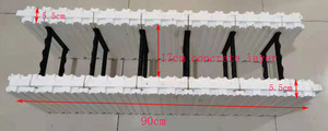 EPS terisolasi ICFs susun BuildBlocks ICF membentuk konstruksi dinding - Product Image 2
