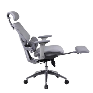 Silla de Oficina Ejecutiva Ergonómica Moderna de Lujo con Malla Completa, Giratoria, Ajustable, de Cuero PU, para Personas Altas y de Gran Talla, para Jefes, Venta al Por Mayor - Product Image 3