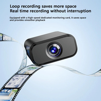 Caméra domestique Wifi Mini caméra de surveillance intérieure Mini caméra de sécurité de nuit couleur numérique Moniteur pour bébé à domicile