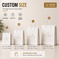 Sacs cadeaux pour petites entreprises, sacs cadeaux en papier personnalisés avec logo, emballage cadeau de luxe pour marques de boutiques et événements