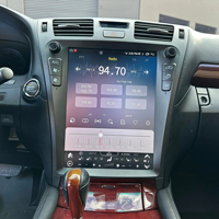 Écran tactile vertical 13 pouces Android Carplay Navi Radio pour Lexus LS 460 LS460 2007 - 2011 2012 Stereo Head Unite Remplacement