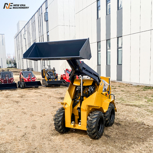 Long Life <strong>Skid</strong> Steer <strong>Loader</strong> Low Maintenance 4x4 Telescopic <strong>Loader</strong> Backhoe <strong>Loader</strong> Attachments - Product Image 3