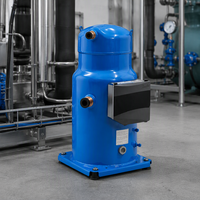 Nouveau compresseur scroll SY240A4CBE/SY240A4PBE en métal certifié ROHS compatible R134A pour entrepôts frigorifiques, supermarchés et systèmes CVC