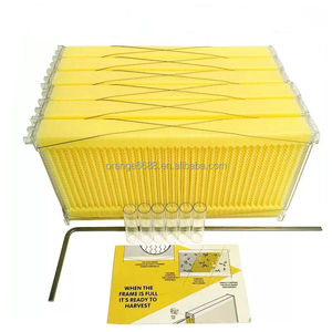 Set de 7 Marcos de Colmena de <span class=keywords><strong>Flujo</strong></span> Automático para Miel Equipo de Apicultura Colmena de Miel Autofluyente - Product Image 3