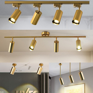 Luz LED Ajustable para Riel, 6000K Luz Diurna, CRI 90, 3 Años de Garantía, Acabado Dorado, para Tiendas, Gabinetes, Hoteles e Iluminación Comercial - Product Image 6