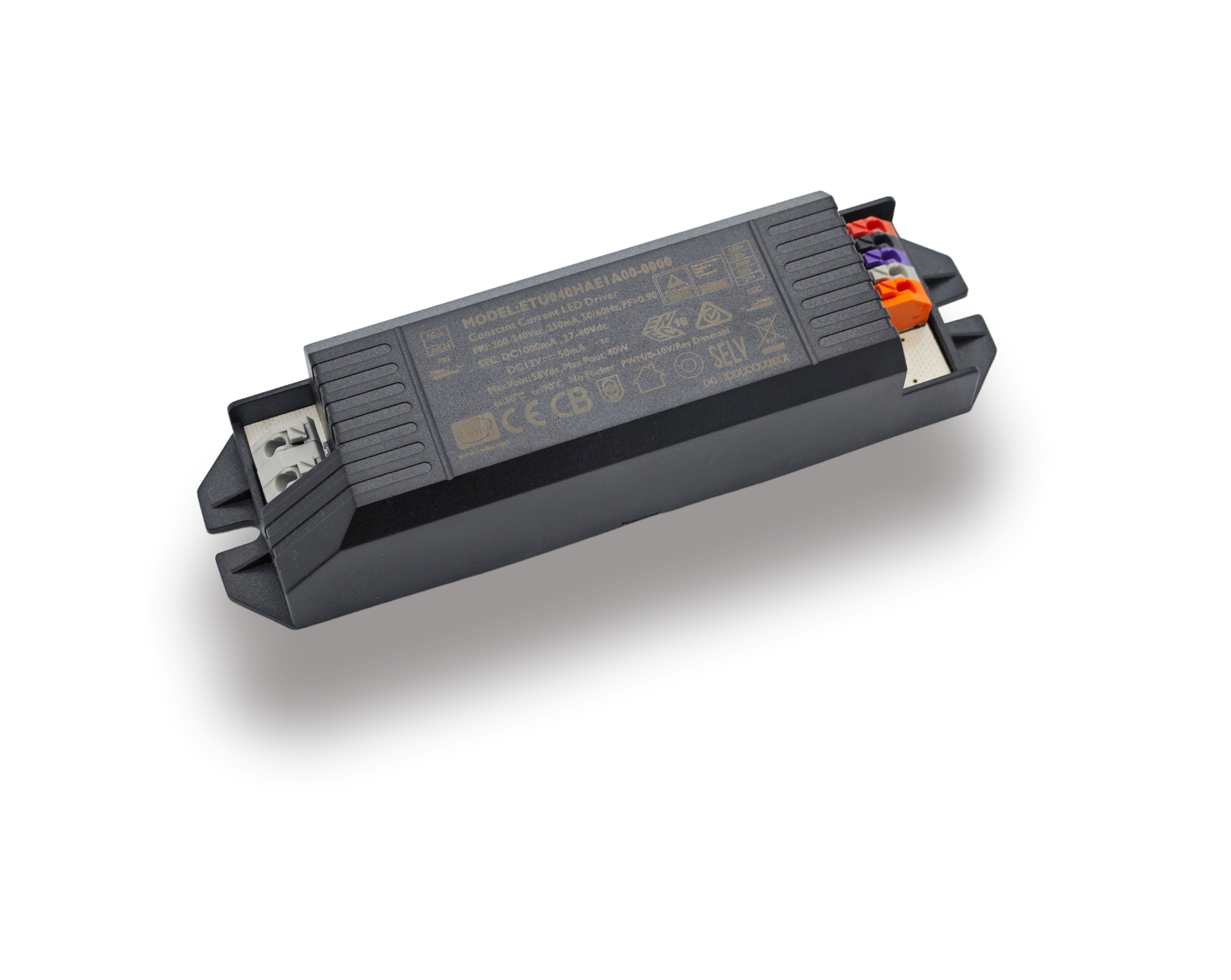 Ledtu 3-в-1dimmable светодиодный драйвер постоянного тока 20 Вт-80 Вт 700MA-1850MA Dip Switch