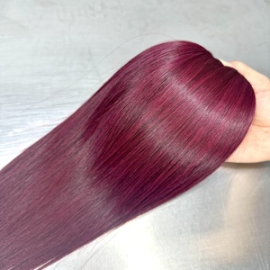 ผมแท้เวียดนามแบบเป็นมัด ต่อผมแบบ Double Weft  แบบ Super Double Drawn สีน้ำตาลธรรมชาติ น้ำหนัก 100 กรัม - Product Image 3