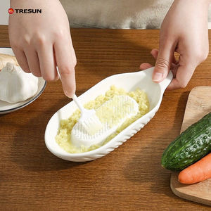 Râpes à légumes et fruits personnalisées pour cuisine, en porcelaine blanche, pour oignon, gingembre, ail, carotte, mini râpes en céramique - Product Image 5