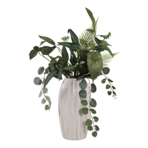 Vaso Texturizzato Contemporaneo per Fiori, Decorazione Elegante per Soggiorno e Tavolo da Pranzo - Product Image 2