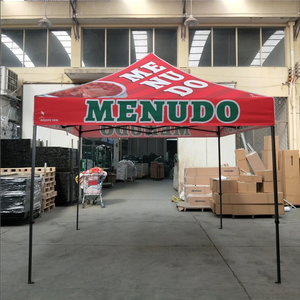 Tente imperméable 10x10 pieds, auvent pliable pour salon professionnel extérieur, événement sportif, fête, avec logo personnalisé - Product Image 2