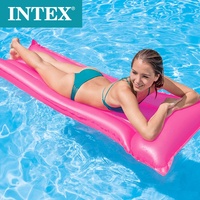 Flotteur de piscine gonflable d'extérieur Intex 59717 original NEON FROST AIR MATS