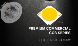 Puce LED COB blanc chaud 3000K 1917 CRI80 7W 21-23V 300mA dimmable pour downlight, projecteur, éclairage domestique et hôtelier - Product Image 6