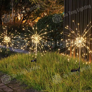 Luces LED Decorativas Tipo Fuegos Artificiales para Eventos Nocturnos y Parques Turísticos, Iluminación Festiva - Product Image 6