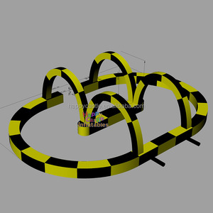 Chất lượng cao Inflatable-Race-Track Inflatable Bumper xe <span class=keywords><strong>Arena</strong></span> cho trẻ em ngoài trời trò chơi - Product Image 2