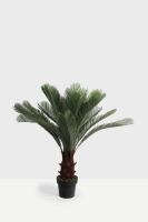 Cycas artificiel professionnel de style nordique, 110 cm, en plastique, pour décoration intérieure et extérieure, haute qualité, réaliste, 10 ans, 32