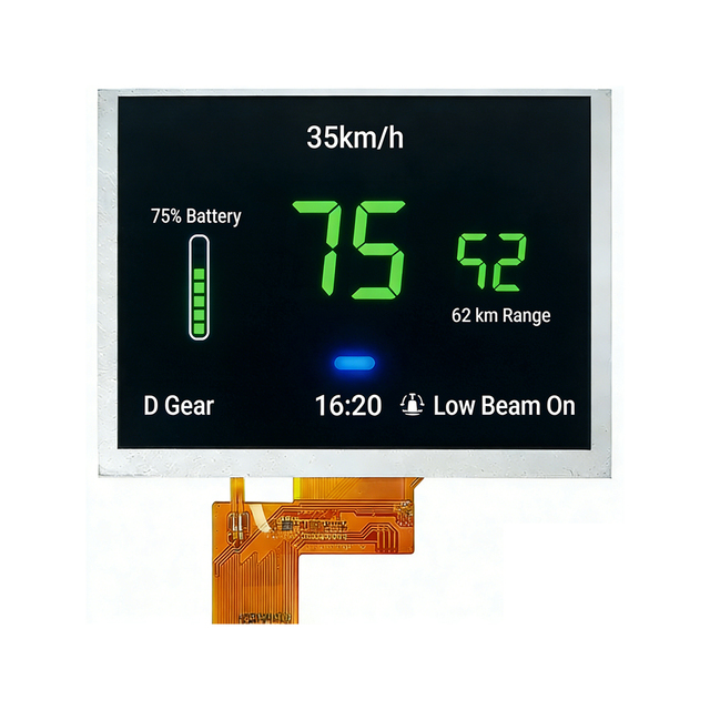 5 Inch Panel TFT LCD 800*480 IPS Touch Screen Wide Temperature and High Brightness Lcd Display Module for Two-wheelers