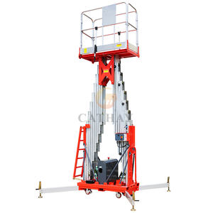 <span class=keywords><strong>12m</strong></span> 16m 18m 20 mètres élévateur électrique hydraulique en aluminium mobile télescopique <span class=keywords><strong>échafaudage</strong></span> échelle plate-forme aérienne pour <span class=keywords><strong>location</strong></span> - Product Image 4