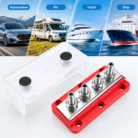 Barre de connexion à vis en cuivre 300A 48V pour véhicules automobiles, bateaux et applications marines