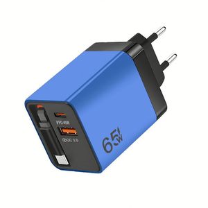 อะแดปเตอร์ชาร์จเร็ว Gan 65W USB Type C กำลังไฟสูง 5A OTP รองรับ QC3.0 สำหรับแล็ปท็อปและโทรศัพท์มือถือ - Product Image 6