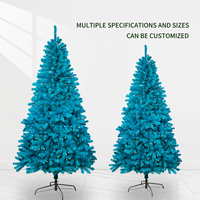Meilleure Vente : Sapin de Noël Artificiel Haut de Gamme en PVC, Écologique, Décoré Densément, de 1,2m à 3m, pour Intérieur et Extérieur, Idéal pour Centres Commerciaux