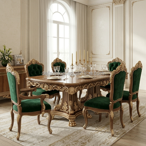 Lit King Size Personnalisé <span class=keywords><strong>en</strong></span> Noyer FF&E Vérifié, Style Néo-Classique, Velours Émeraude <span class=keywords><strong>pour</strong></span> Projets de Suites Principales d'Hôtels de Luxe aux États-Unis et au Royaume-Uni - Product Image 5