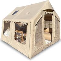 Tente de camping gonflable commerciale pour le glamping, les complexes hôteliers, les hôtels en plein air, les éco-lodges, usage professionnel, solution d'hôtellerie extérieure