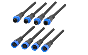 M15ปลั๊ก3Pin ไฟฟ้ากันน้ำกลางแจ้งขั้วต่อวัสดุทองแดง10A สำหรับสายเคเบิลเบ้าหล่อโคมไฟ - Product Image 2