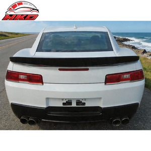 Alerón Trasero Estilo OE para Chevrolet Camaro Z28 Coupé 2014-2015, Negro Brillante - Product Image 3