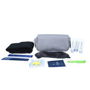 <span class=keywords><strong>Trousse</strong></span> d'agrément première classe avec LOGO personnalisé <span class=keywords><strong>trousse</strong></span> <span class=keywords><strong>de</strong></span> <span class=keywords><strong>voyage</strong></span> jetable pour hôtel trousses <span class=keywords><strong>de</strong></span> <span class=keywords><strong>toilette</strong></span> en cuir PVC - Product Image 1