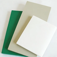 Plaque en polypropylène ignifuge résistante aux UV pour l'extérieur, plaque en plastique PP solide pour matériaux de construction et décoration de bâtiments