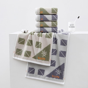 Kim Ryan Cotton <b>Bath</b> Towel 100% Pure Cotton Jacquard Weave Absorbent Face Towel Home Use - Product Image 2