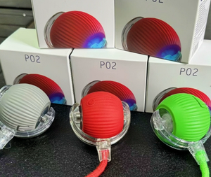 ลูกบอลเดินเล่นอัตโนมัติสำหรับสัตว์เลี้ยง ขายดี ทนทาน ของเล่นเคี้ยวเล่นเพื่อความบันเทิงด้วยตัวเอง ของเล่นสัตว์เลี้ยงยอดฮิตใน TikTok ลูกบอลดึงเล่นสำหรับสุนัขและแมว สไตล์ทันสมัย - Product Image 5