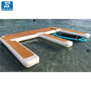 Plataforma inflable flotante para yate, muelle de aire, esterilla de agua, a la venta - Product Image 2