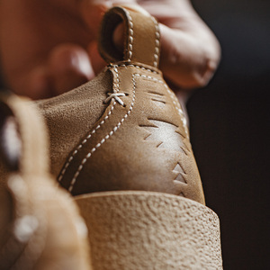 <span class=keywords><strong>Chaussures</strong></span> habillées en cuir pour hommes, style Oxford, Maden <span class=keywords><strong>Chaussures</strong></span> Hommes, <span class=keywords><strong>Chaussures</strong></span> Derby rétro, décontractées à semelle épaisse, Tendance Printemps 2026 - Product Image 4