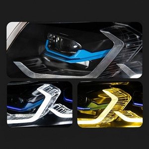 Faros Delanteros LED para Automóvil, Lentes Láser, Luces LED para <span class=keywords><strong>BMW</strong></span> Serie 3 E90 <span class=keywords><strong>E91</strong></span> 330i <span class=keywords><strong>320i</strong></span> 328i 335i, Gran Venta - Product Image 6