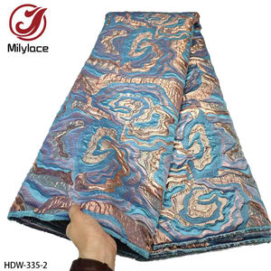 Tessuto di pizzo in Organza di broccato di <span class=keywords><strong>Tulle</strong></span> francese <span class=keywords><strong>ricamato</strong></span> luminoso <span class=keywords><strong>per</strong></span> abito da festa - Product Image 3