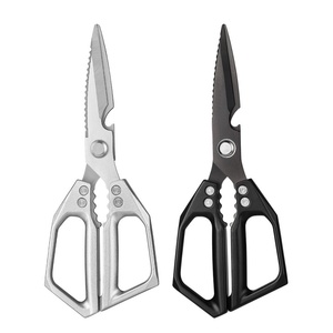 Ultra Sharp Meat Scissor Heavy Duty Scissors Multi-function Scraping Fish Scale Barbecue <b>Kitchen</b> Scissor <b>Shears</b> for Turkey Bones - Product Image 6