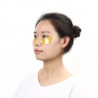 Private Label 24k Sheet Gel Beauty Skin Care Gold Collagen Eye Mask