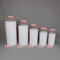 Nouvel Arrivage : Colonne Carrée en Fer pour Scène de Mariage, Support de Présentation Décoratif, Pilier de Route, Présentoir pour Buffet de Desserts de Mariage