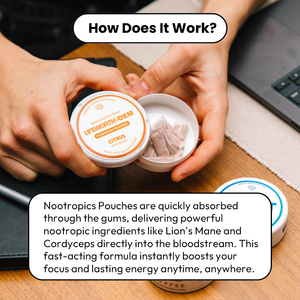 LIFEWORTH Dịch vụ trọn gói không chứa Nicotine, tăng cường tập trung + năng lượng, chất kích thích trí não tự nhiên, Caffeine + B12, dạng gói năng lượng, nhãn hiệu riêng/tùy chỉnh - Product Image 4