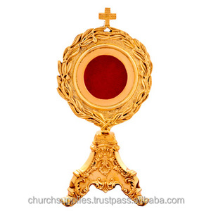 ทองเหลือง Monstrance Reliquary Ostensorium - MN-1011 - Product Image 1