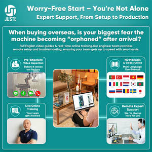 Máquina de impresión por almohadilla de escritorio de 1 color Impresora de almohadilla de línea de modelo de flujo transversal único con eje de soporte de anillo de cerámica de materiales PLC - Product Image 4