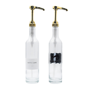 Dispensador de jarabe de café, botella de jarabe, 500ml, botellas de bomba de jarabe de café de arce para barra de café, cocina, fiesta multifunción Popular - Product Image 1