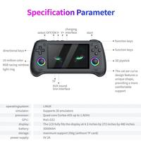 Nouvelle console de jeu portable rétro M30 avec écran IPS de 4,3 pouces, émulateur rétro 30, compatible avec PSP
