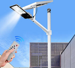 Usine directement 200W lampadaire solaire Led lampadaire solaire 10W 30W lampadaire solaire extérieur étanche livraison rapide <span class=keywords><strong>Ti</strong></span> - Product Image 5