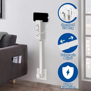 Extensor <span class=keywords><strong>de</strong></span> Enchufe Eléctrico, Enchufe Giratorio, Extensor para Mesitas <span class=keywords><strong>de</strong></span> Noche y Escritorios para Reino Unido - Product Image 5