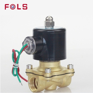 DN15 1/2 นิ้ว 2W-160-15 วาล์วโซลินอยด์แบบปิดปกติ ทำจากทองเหลือง ใช้กับไฟ AC220V DC12V DC24V แบบ 2 ทาง สำหรับน้ำ น้ำมัน และอากาศ - Product Image 5