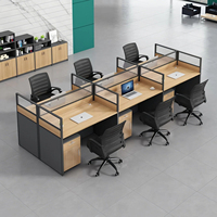 Ensemble Chaise de Bureau Moderne en Bois avec Rangement et Boîte à Câbles Mobile pour Poste de Travail Financier - Montage Facile, Durable et Écologique