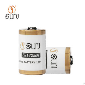 Terminal baterai baterai <span class=keywords><strong>Lithium</strong></span> <span class=keywords><strong>Ion</strong></span> ukuran 1200mah <span class=keywords><strong>Er14250</strong></span> <span class=keywords><strong>3.6v</strong></span> 1/2AA untuk peralatan rumah tangga mainan alat listrik elektronik konsumen - Product Image 1