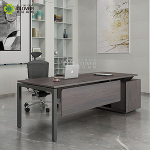 <span class=keywords><strong>Muebles</strong></span> de Oficina para CEO, Escritorio Ejecutivo de Diseño Moderno y Lujoso, Estructura de Metal Resistente - Product Image 4